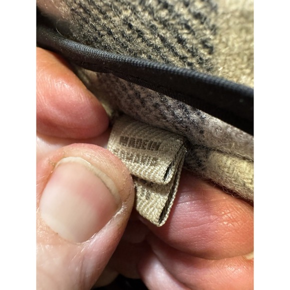 Burberry Brit Finsdale Wool Duffel Coat Leather Toggle Fasteners Size 8 - Picture 12 of 13